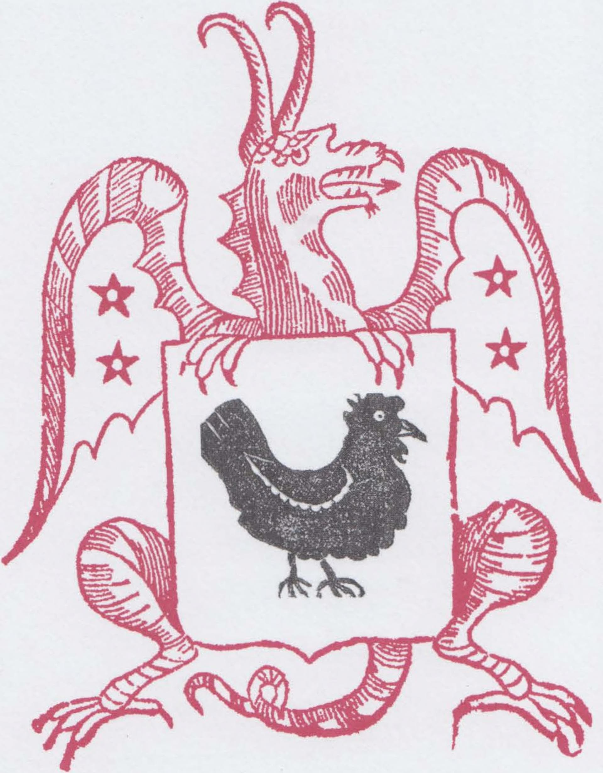 Cover of The Authentic Red Dragon and Black Hen